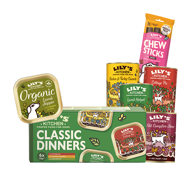 Lily’s Kitchen hondenvoeding en kauwsticks