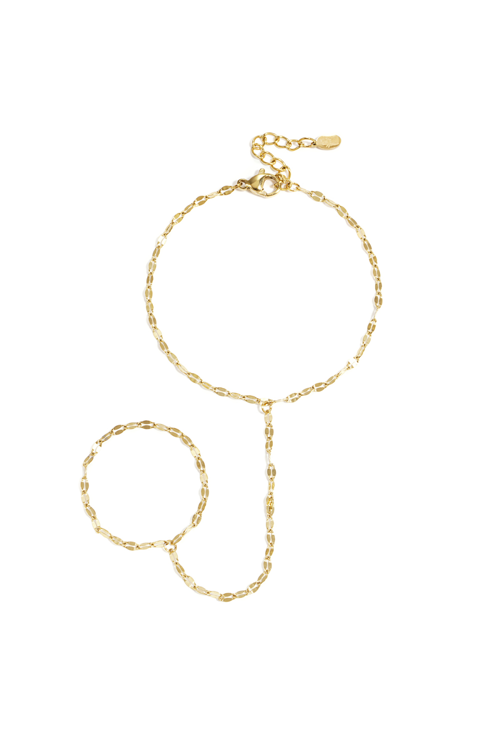 Yehwang handsieraad met schakelketting en ring